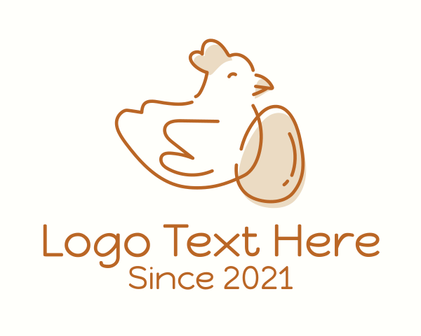 Fried Chicken logo example 4