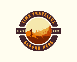 Desert Travel Destination logo design