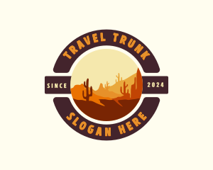 Desert Travel Destination logo design