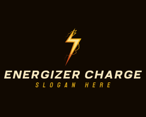 Electric Lightning Power logo design