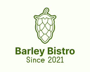 Minimalist Hops Barley logo