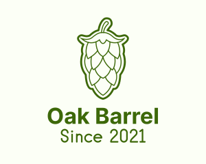 Minimalist Hops Barley logo