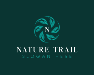 Leaf Natural Meditation logo design