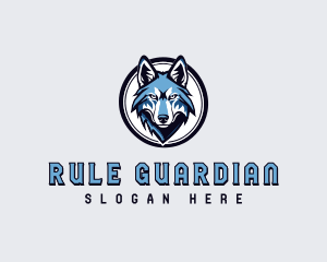 Sports Team Wolf logo design