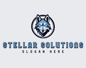 Sports Team Wolf logo design