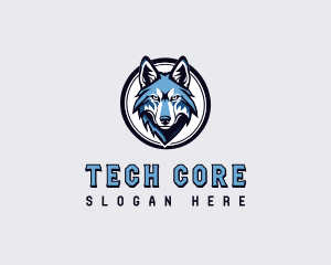 Sports Team Wolf logo design