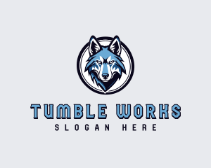 Sports Team Wolf logo design