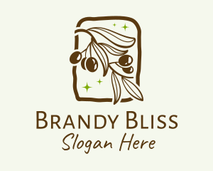 Brown Olive Branch logo design