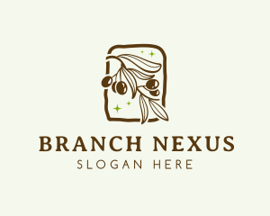 Brown Olive Branch logo