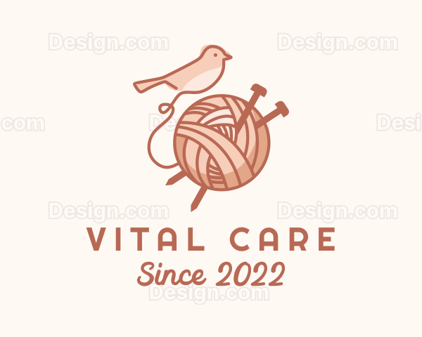 Sparrow Yarn Embroidery Logo