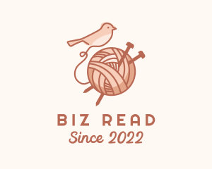 Sparrow Yarn Embroidery logo design