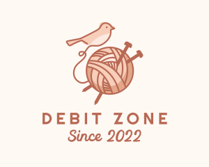 Sparrow Yarn Embroidery logo design