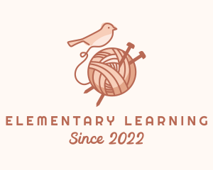 Sparrow Yarn Embroidery logo design