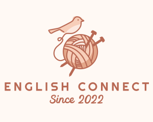 Sparrow Yarn Embroidery logo design