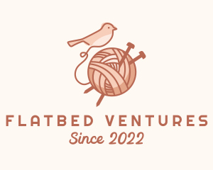 Sparrow Yarn Embroidery logo design