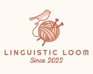 Sparrow Yarn Embroidery logo design