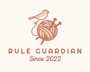 Sparrow Yarn Embroidery logo design