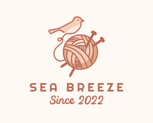 Sparrow Yarn Embroidery logo design