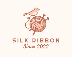 Sparrow Yarn Embroidery logo design