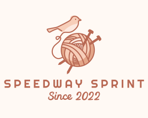 Sparrow Yarn Embroidery logo design