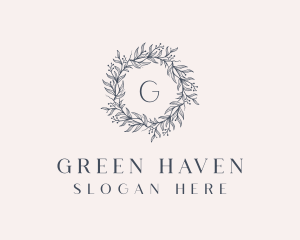 Botanical Flower Garden logo design