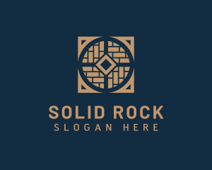 Brick Flooring Masonry logo design