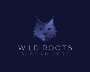 Wild Cat Feline logo design