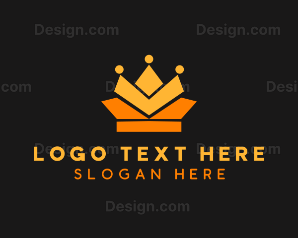 Geometric Crown Logo