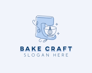 Patisserie Baking Stand Mixer  logo design