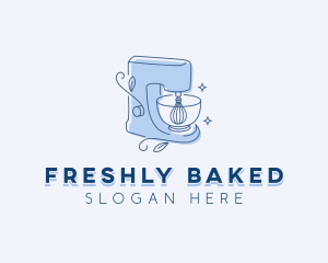 Patisserie Baking Stand Mixer  logo design