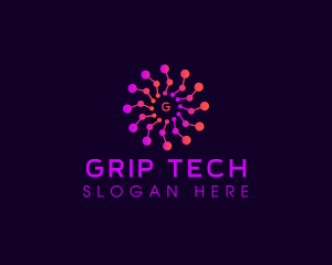 Spiral Motion Tech logo design