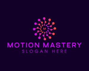 Spiral Motion Tech logo design