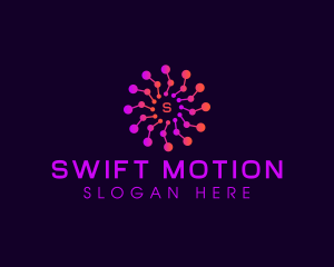 Spiral Motion Tech logo design