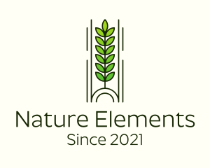 Nature Tree Plant logo design