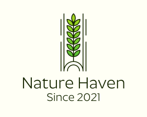 Nature Tree Plant logo design