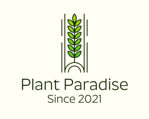 Nature Tree Plant logo design