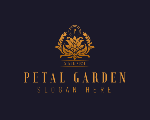 Golden Flower Boutique  logo design