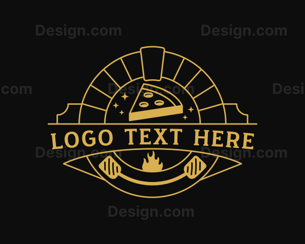 Pizza Oven Dining Logo
