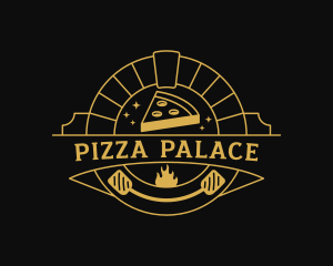 Pizza Oven Dining logo design