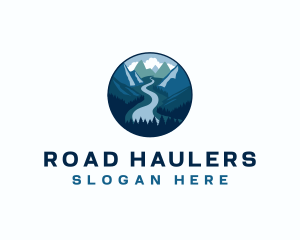 Mountain Road Travel logo design