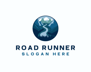 Mountain Road Travel logo design