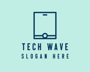 Minimalist Tablet Computer  logo design