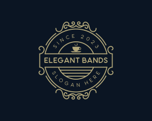 Elegant Cafe Gourmet logo design