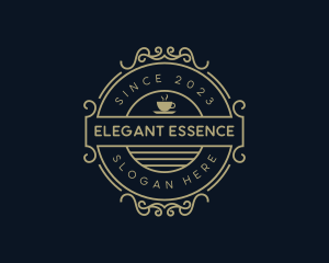 Elegant Cafe Gourmet logo design