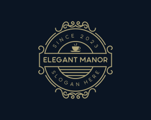 Elegant Cafe Gourmet logo design