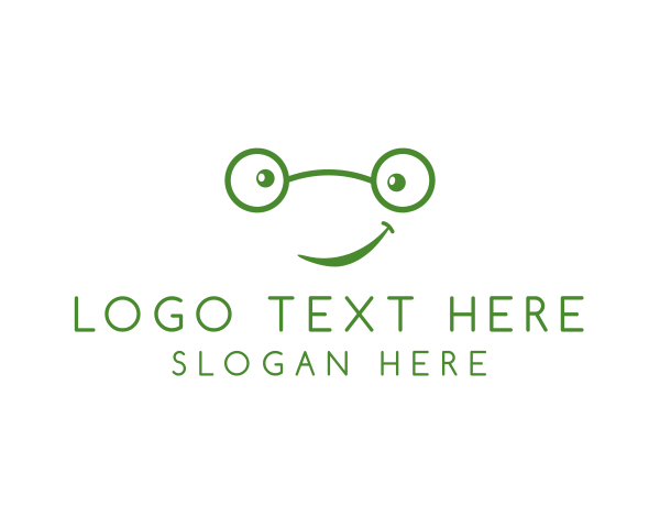Glasses logo example 1