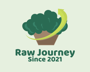 Brocolli Vegetable Grocery  logo