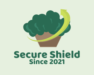Brocolli Vegetable Grocery  logo