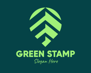 Green Leaf Housing Realty logo design