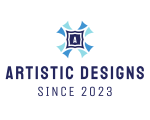 Tile Design Pattern logo design